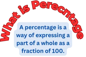 What is percentage and percent word problems