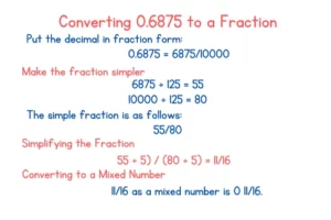 0.6875 as a Fraction