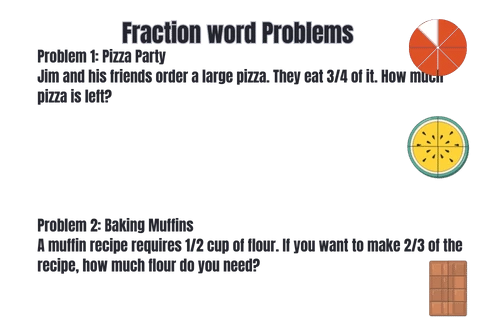 Fraction Word problems
